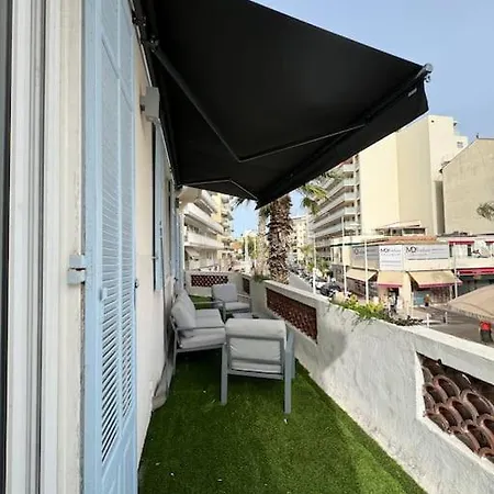 1 Ch. Luxe Apt｜coeur De Juan-les-pins｜plage A 50m *