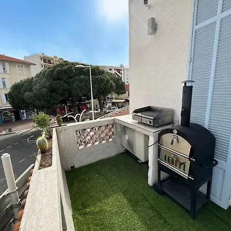 1 Ch. Luxe Apt｜coeur De Juan-les-pins｜plage A 50m Apartmán Juan-les-Pins