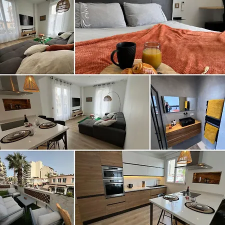 Apartment 1 Ch. Luxe Apt｜coeur De Juan-les-pins｜plage A 50m *